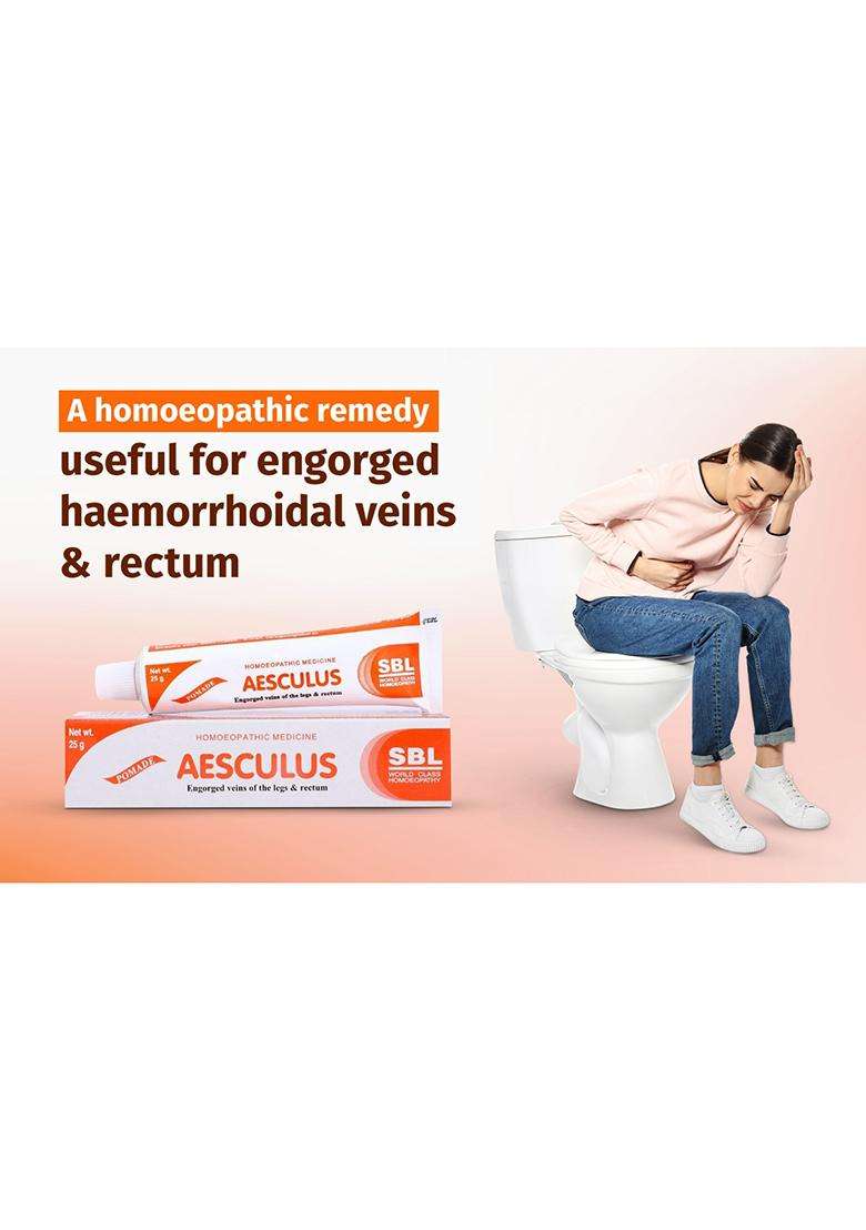 SBL Aesculus Ointment - Indya