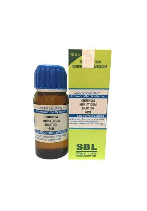 SBL Homeopathy Chininum Muriaticum Dilution|Pack Of 1|
