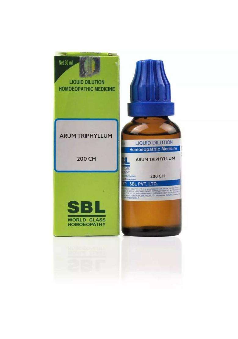 SBL Homeopathy Arum Triphllum Dilution|Pack Of 1| - Indya