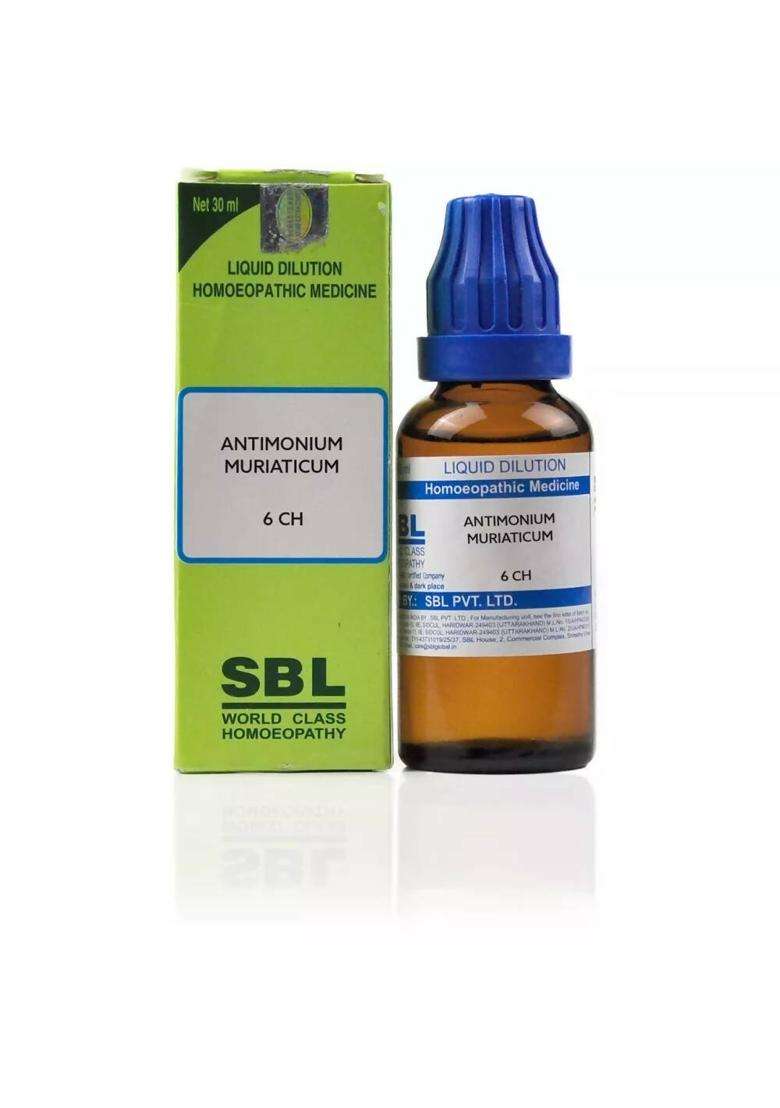 SBL Homeopathy Antimonium Muriaticum Dilution|Pack Of 1| - Indya