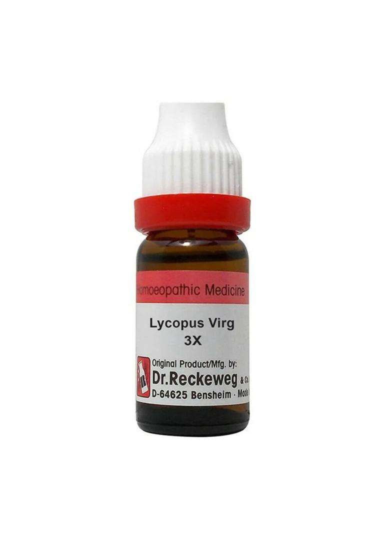 Dr. Reckeweg Lycopus Virg Dilution|Pack Of 1| - Indya