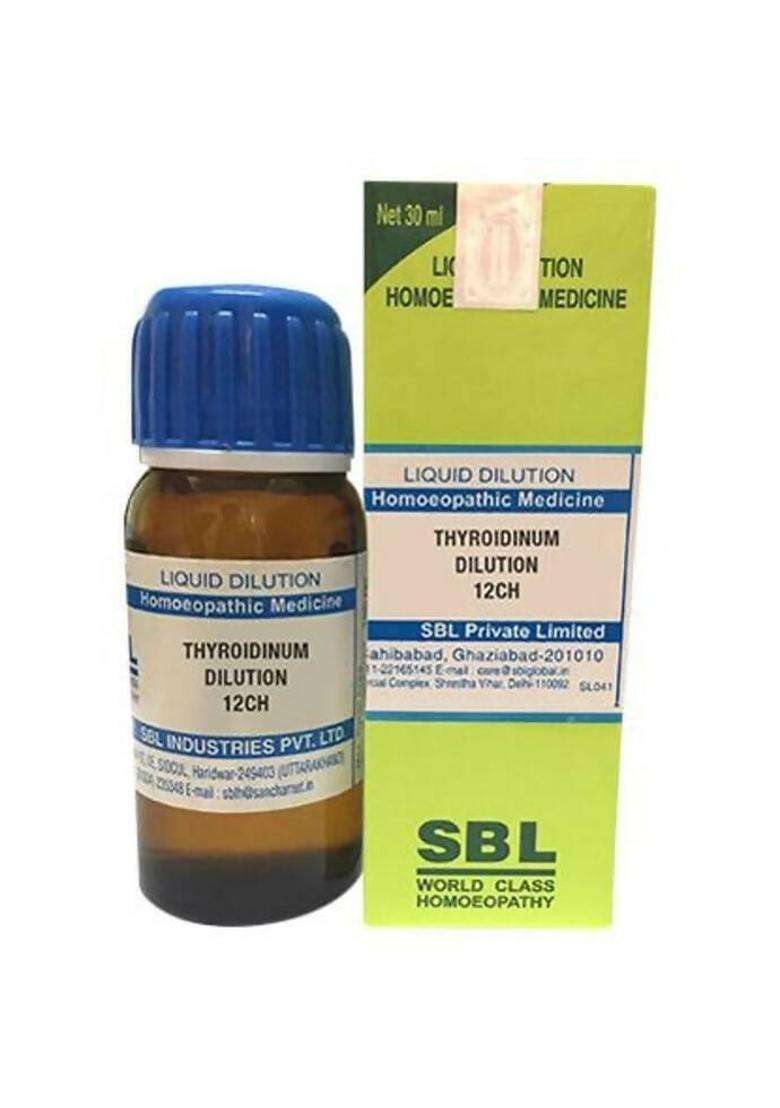 SBL Homeopathy Thyroidinum Dilution|Pack Of 1| - Indya