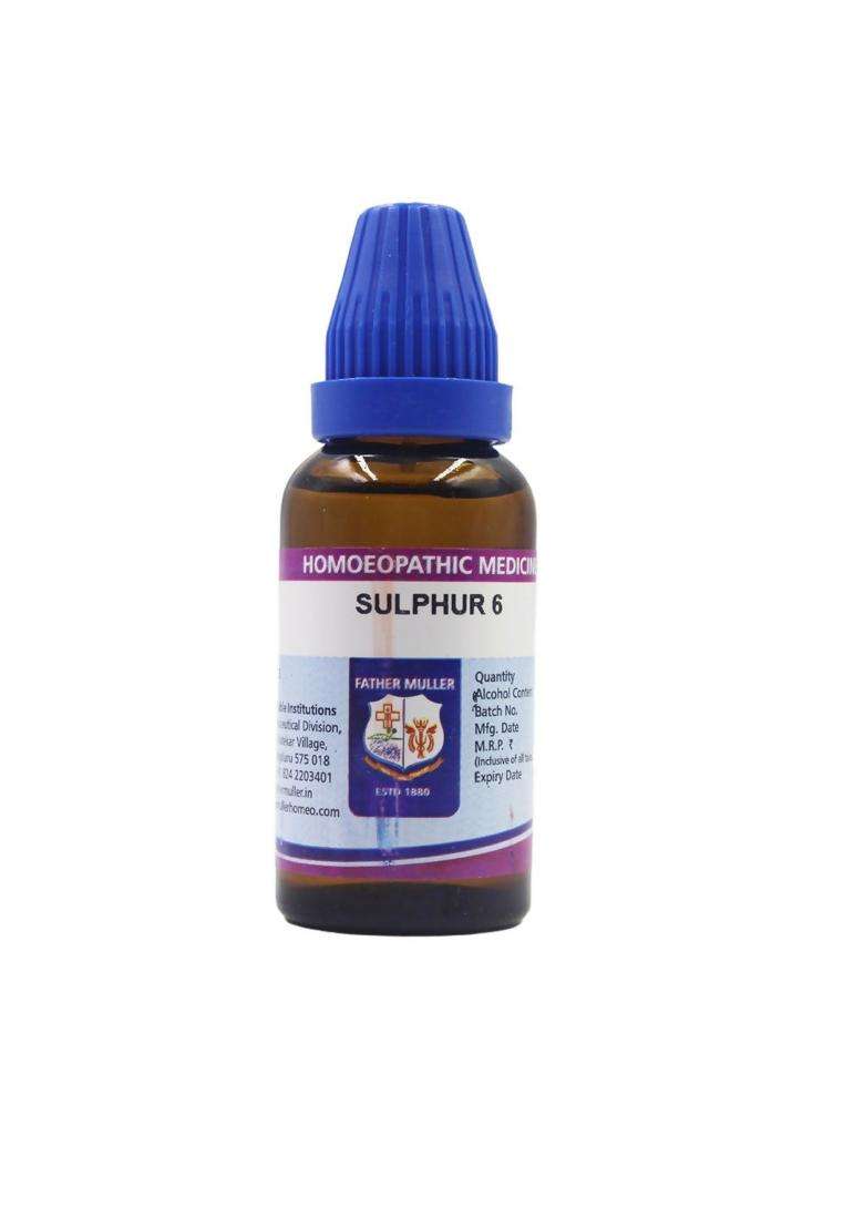 Father Muller Sulphur Dilution|Pack Of 1| - Indya