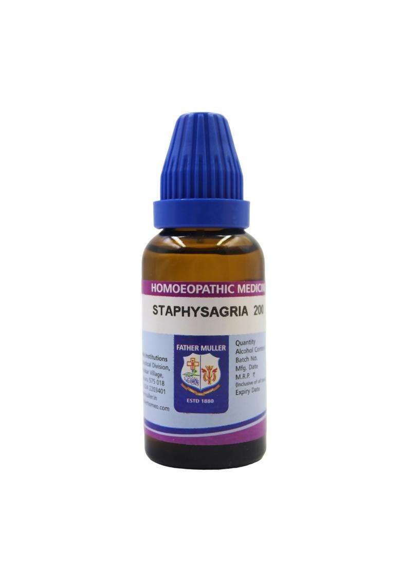 Father Muller Staphysagria Dilution|Pack Of 1| - Indya