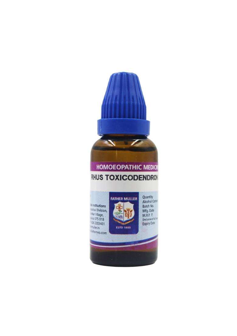 Father Muller Rhus Toxicodendron Dilution|Pack Of 1| - Indya