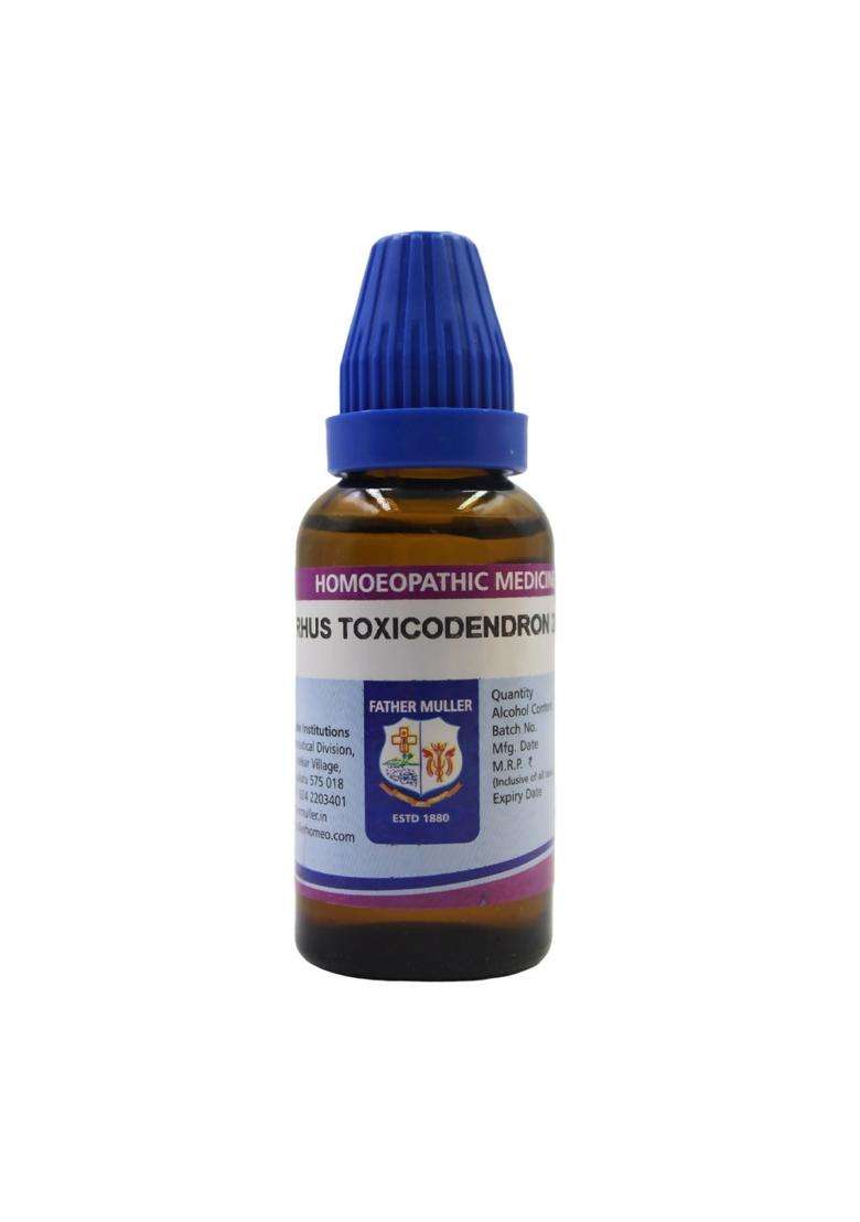 Father Muller Rhus Toxicodendron Dilution|Pack Of 1| - Indya