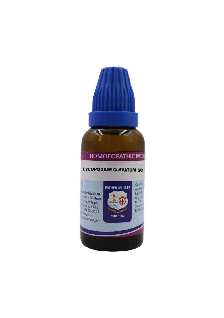 Father Muller Lycopodium Clavatum Dilution|Pack Of 1| - Indya