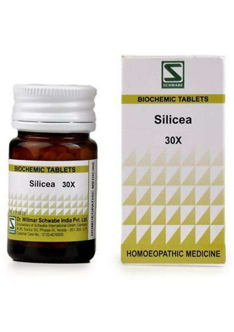 Dr. Willmar Schwabe India Silicea Biochemic Tablets|Pack Of 1| - Indya