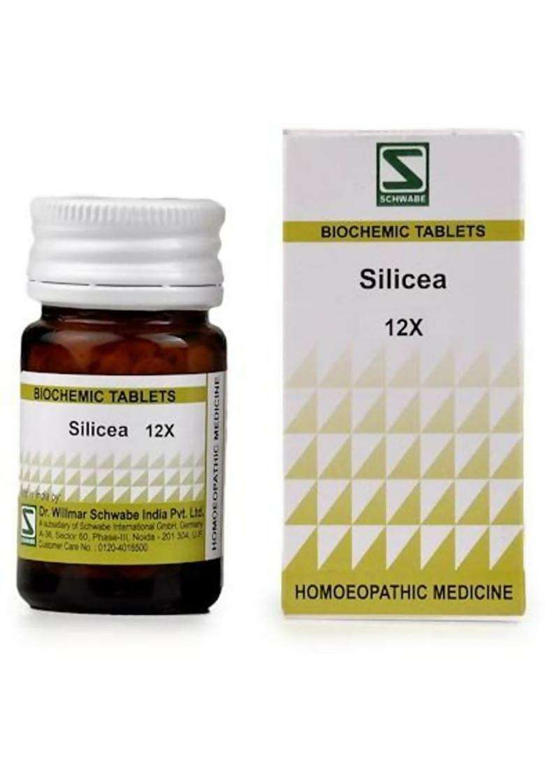 Dr. Willmar Schwabe India Silicea Biochemic Tablets|Pack Of 1| - Indya