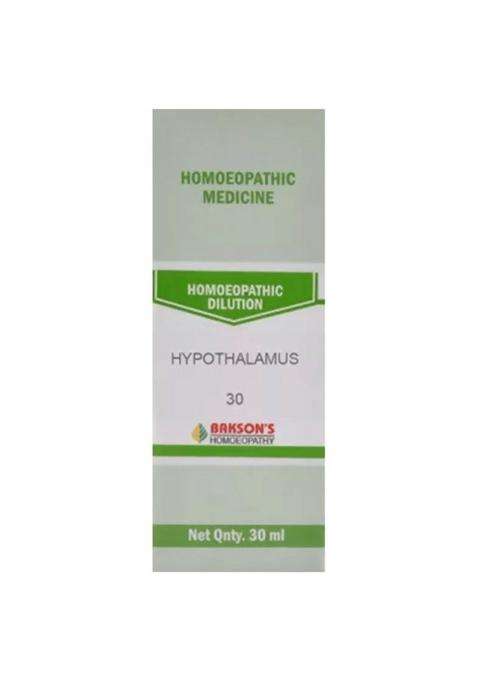 Baksons Homeopathy Hypothalamus Dilution|Pack Of 1|