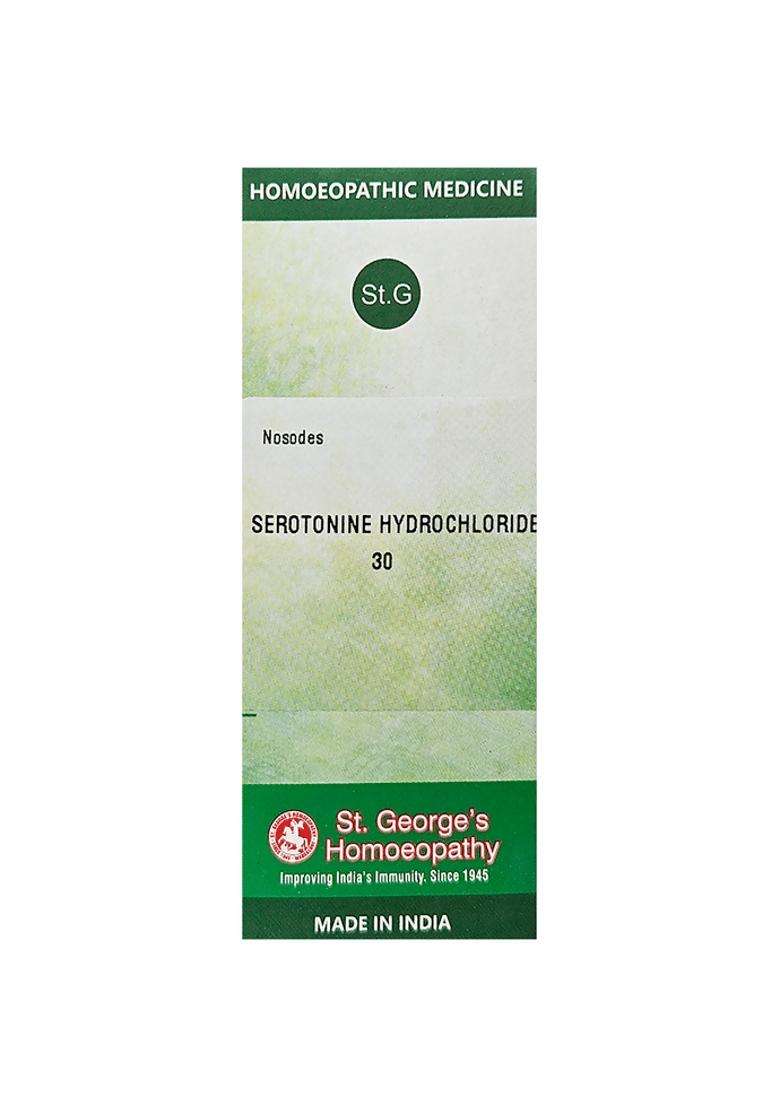St. Georges Homeopathy Serotonin Hydrochloride Dilution|Pack Of 1| - Indya