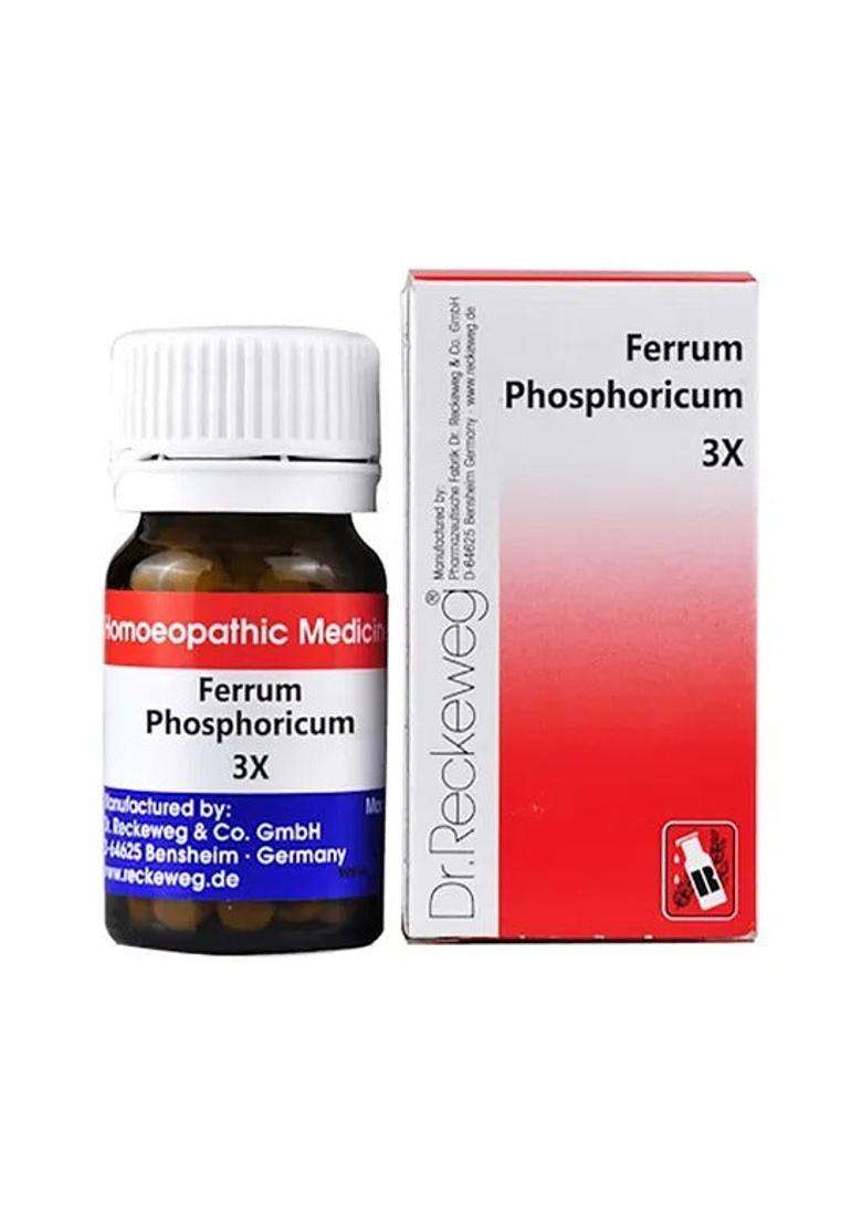 Dr. Reckeweg Ferrum Phosphoricum Biochemic Tablets|Pack Of 3| - Indya