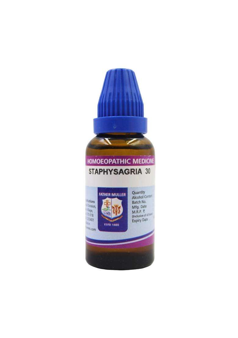 Father Muller Staphysagria Dilution|Pack Of 3| - Indya