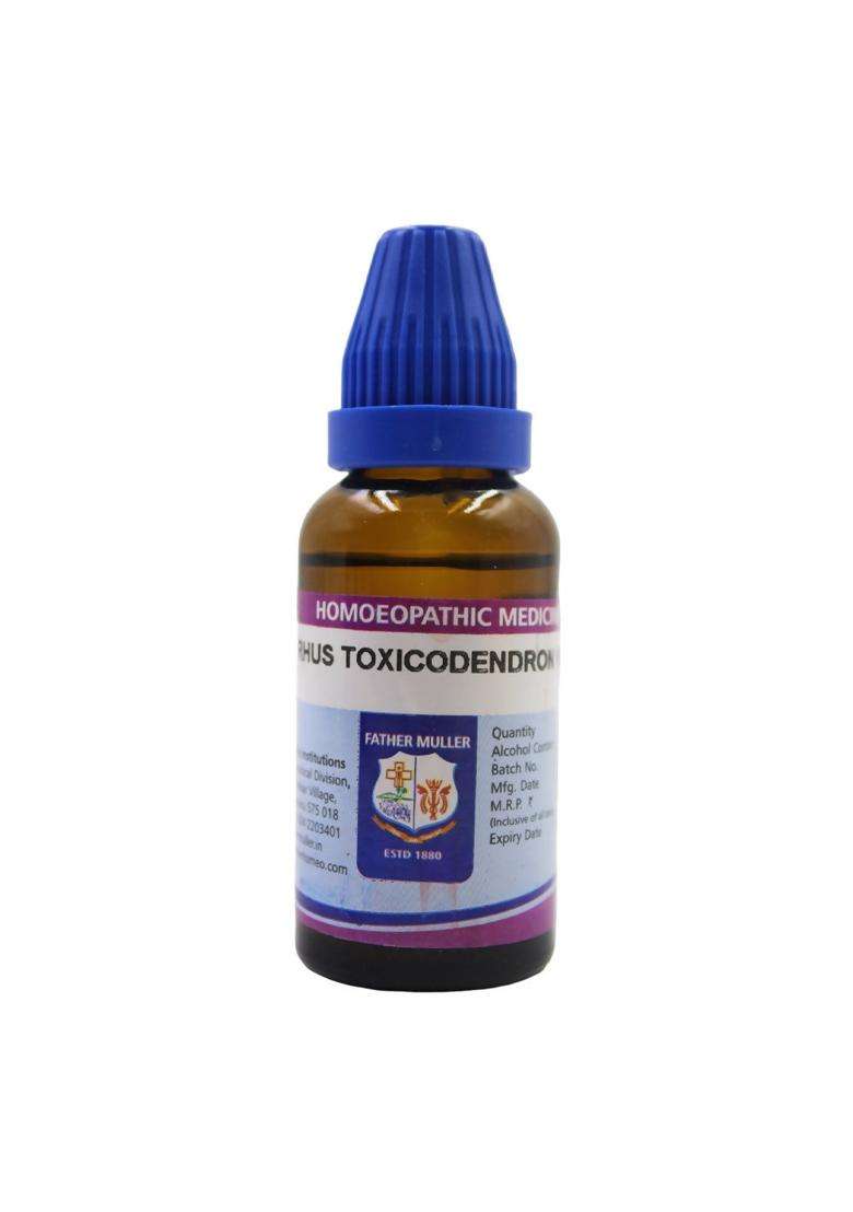 Father Muller Rhus Toxicodendron Dilution|Pack Of 3| - Indya