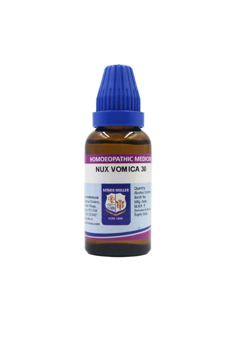 Father Muller Nux Vomica Dilution|Pack Of 3| - Indya