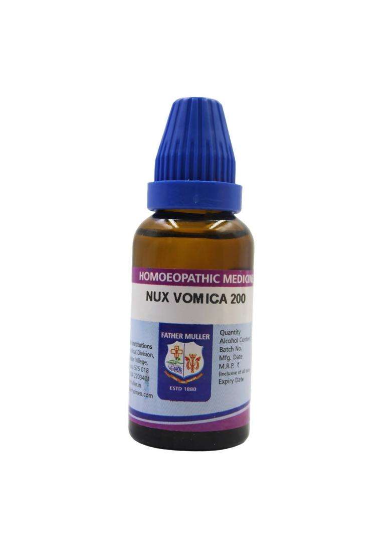 Father Muller Nux Vomica Dilution|Pack Of 3| - Indya
