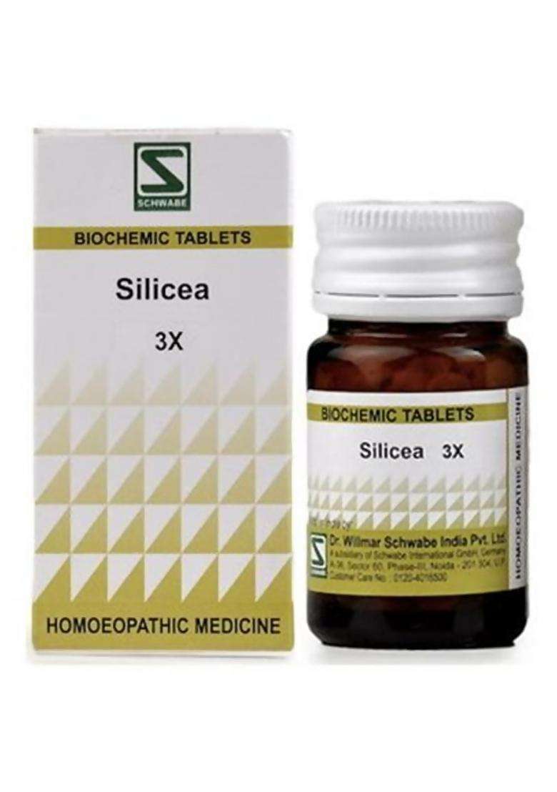 Dr. Willmar Schwabe India Silicea Biochemic Tablets|Pack Of 3| - Indya