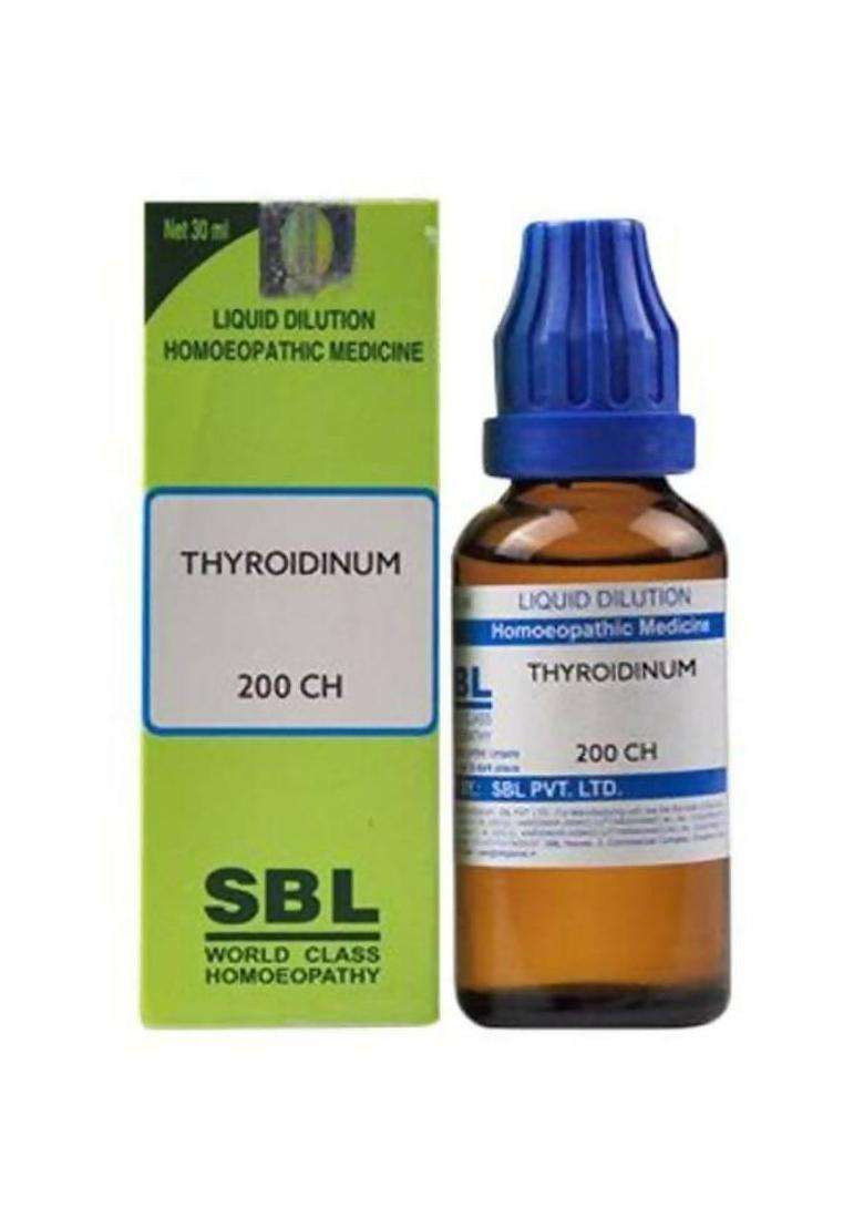 SBL Homeopathy Thyroidinum Dilution|Pack Of 5| - Indya