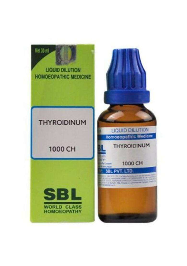 SBL Homeopathy Thyroidinum Dilution|Pack Of 5| - Indya