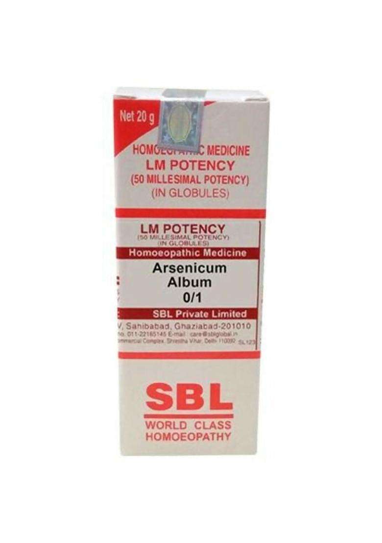 SBL Homeopathy Arsenicum Album LM Potency|Pack Of 5| - Indya