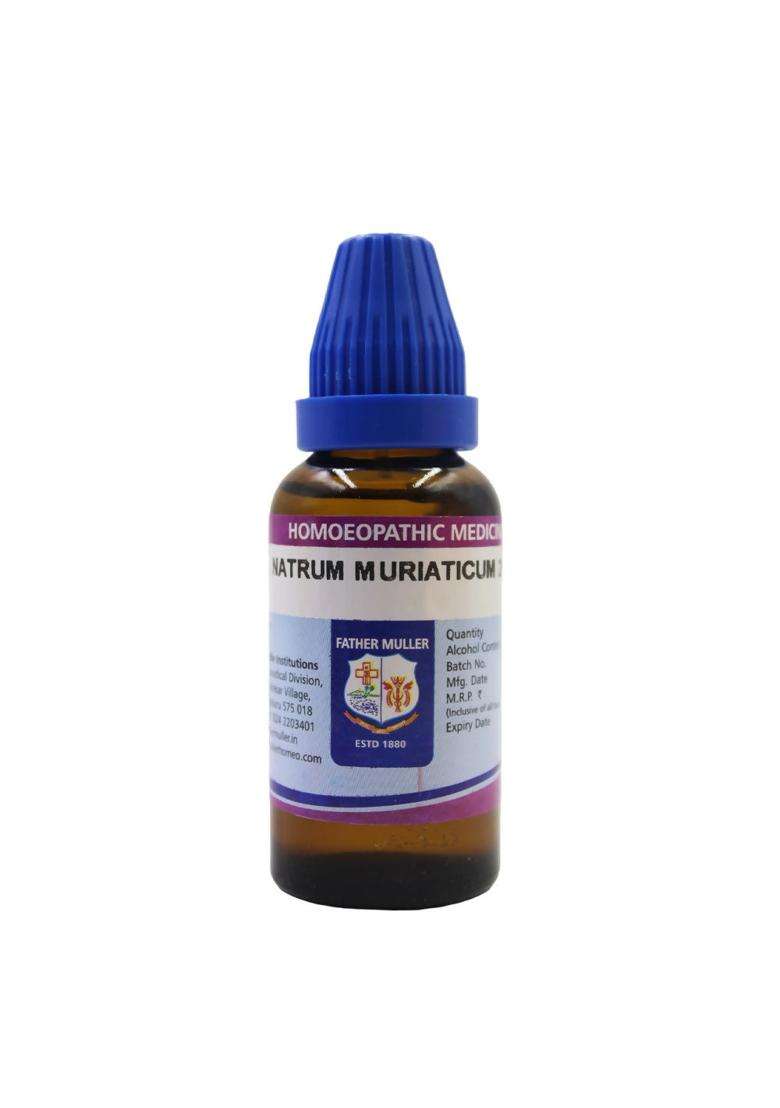 Father Muller Natrum Muriaticum Dilution|Pack Of 5| - Indya