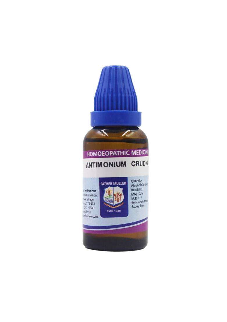Father Muller Antimonium Crudum Dilution|Pack Of 5| - Indya