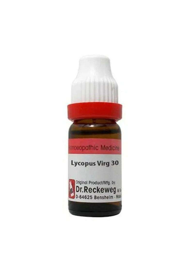 Dr. Reckeweg Lycopus Virg Dilution|Pack Of 10| - Indya