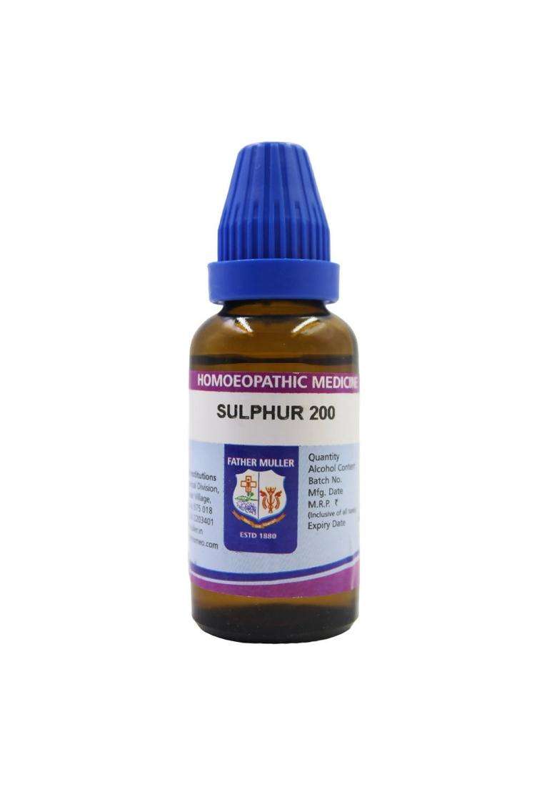 Father Muller Sulphur Dilution|Pack Of 10| - Indya