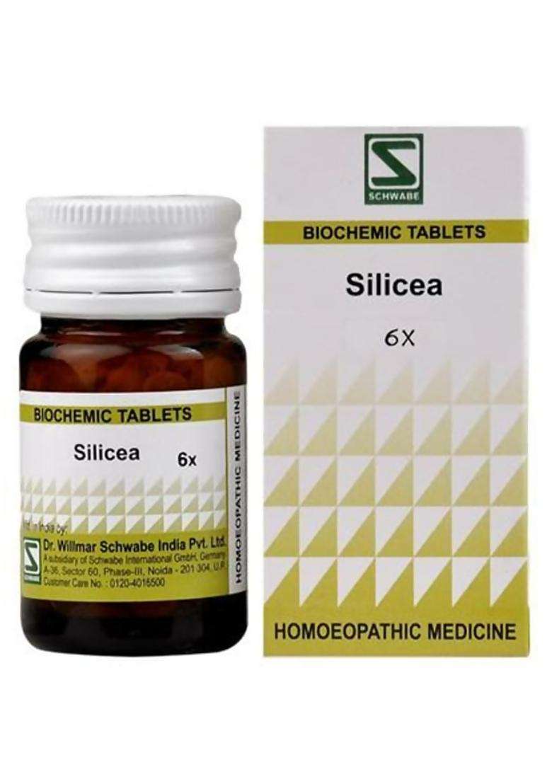 Dr. Willmar Schwabe India Silicea Biochemic Tablets|Pack Of 10| - Indya