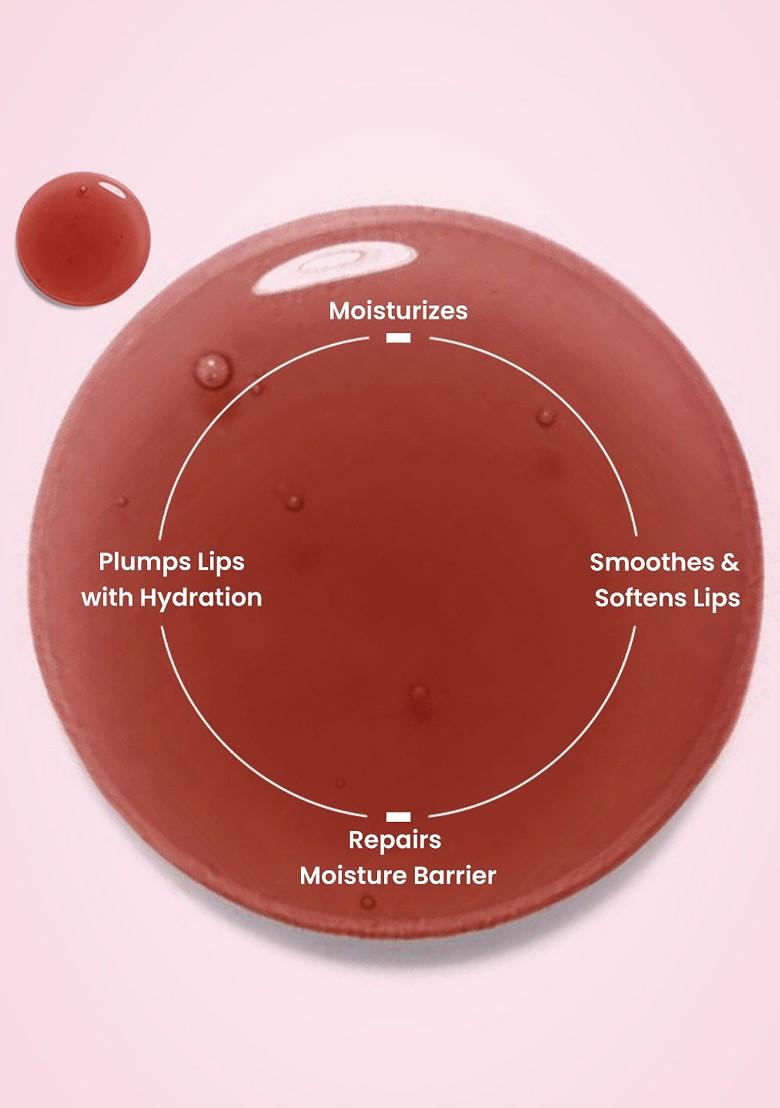 Hyphen Tinted Lip Balm With 1 Vit E 2 Squalane To Brighten Moisturize 10G Hazel