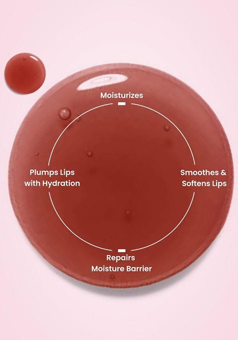 Hyphen Tinted Lip Balm With 1 Vit E 2 Squalane To Brighten Moisturize 10G Hazel