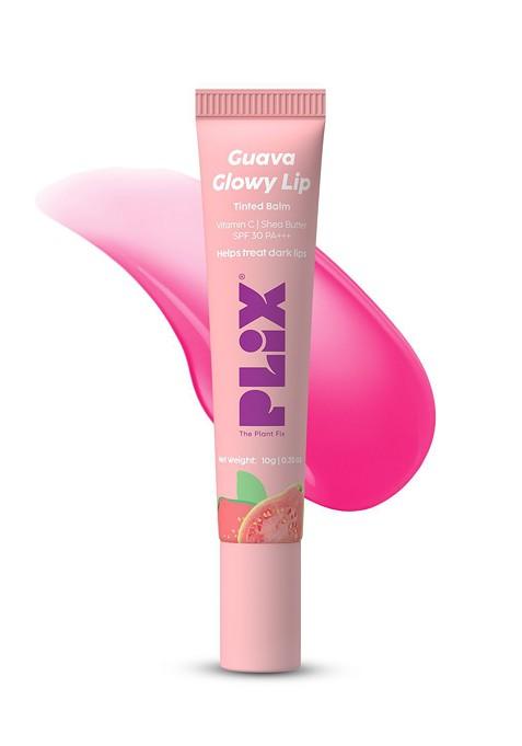 Plix The Plant Fix Spf 30 Pa Guava Glowy Lip Tinted Balm With Vitamin C 10G Pink