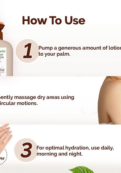 Mamaearth Cocoa Rich Moisturizing Body Lotion With Butter Vitamin E 400Ml