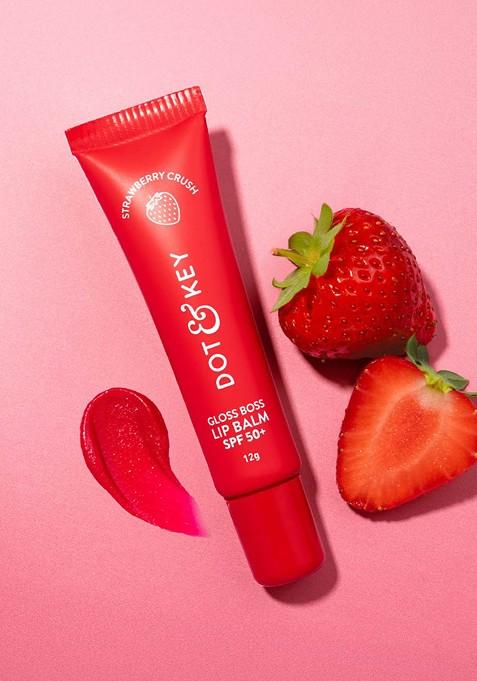 Dot & Key Gloss Boss Vitamin C E Tinted Lip Balm With Spf 50 12 G Strawberry Crush