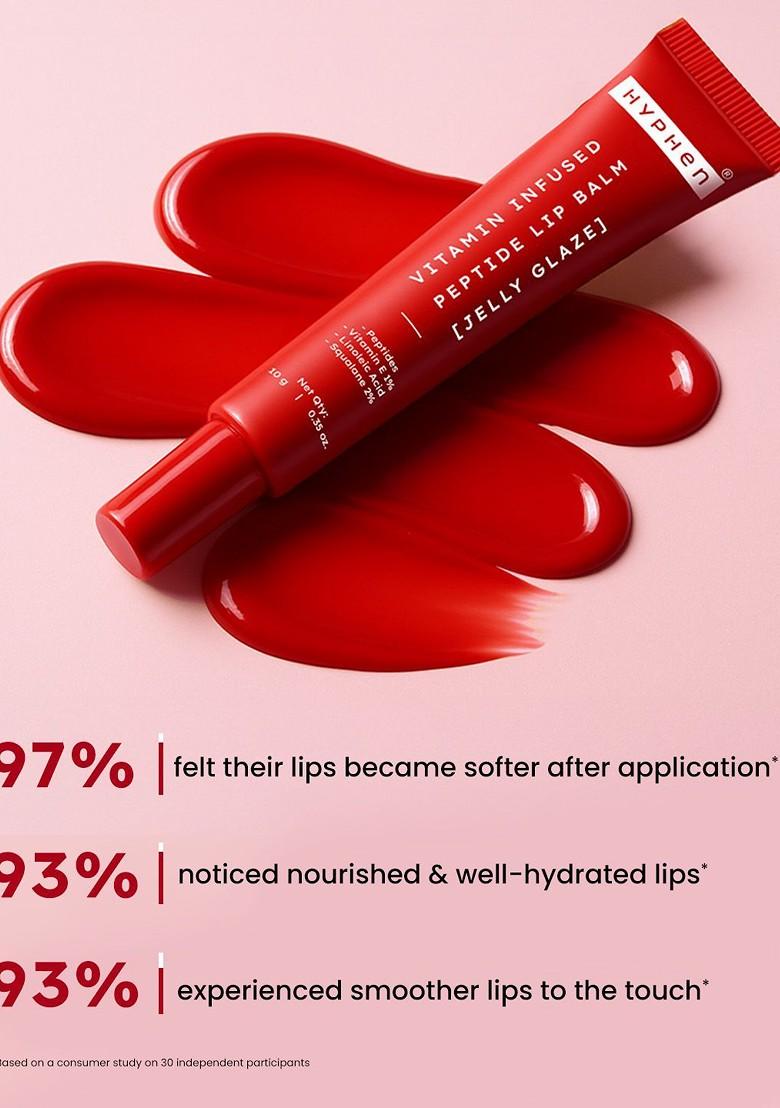 Hyphen Tinted Lip Balm For Brightens Dark Dry Lips 10G Red