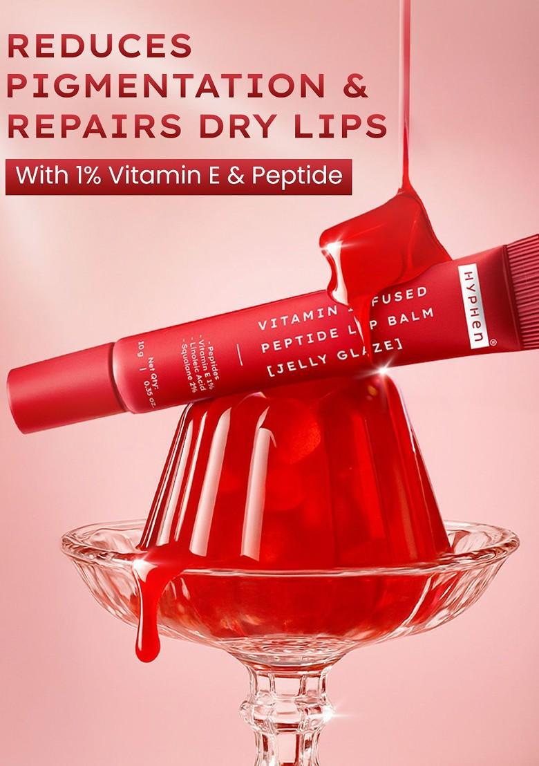 Hyphen Tinted Lip Balm For Brightens Dark Dry Lips 10G Red