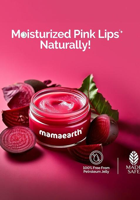 Mamaearth Beetroot Moisture Therapy Lip Balm With Hyaluronic Acid 15 G