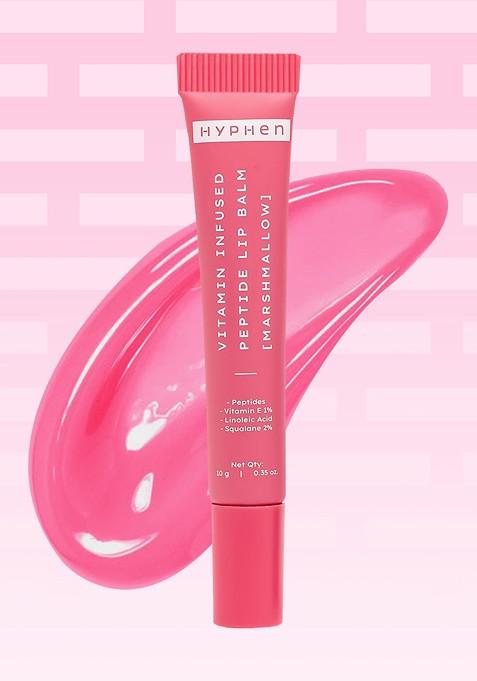 Hyphen Tinted Lip Balm With 1 Vit E 2 Squalane To Brighten Moisturize10G Marshmallow