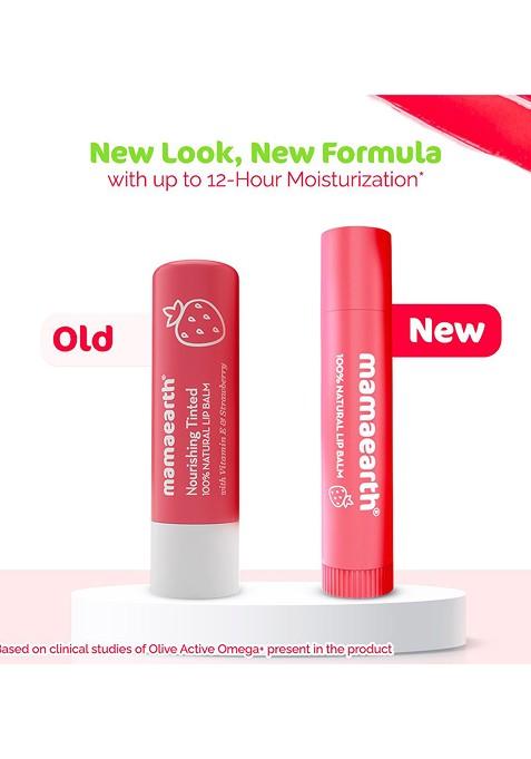 Mamaearth Nourishing Tinted Lip Balm Pink 4 G
