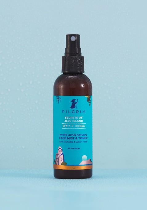 Pilgrim Alcohol Free Face Mist Toner With White Lotus Camelia