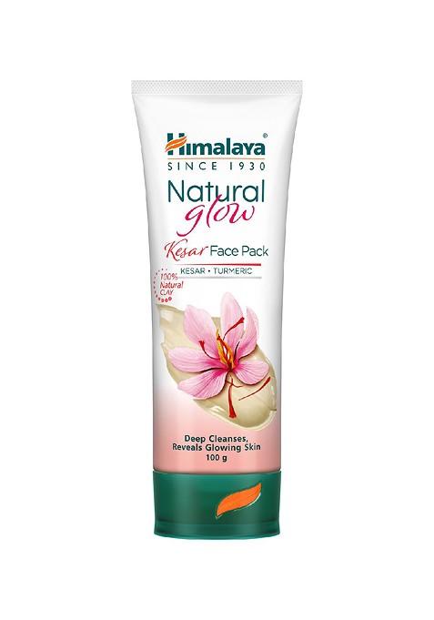 Himalaya Natural Glow Kesar Face Pack With Turmeric 100 Clay 100G