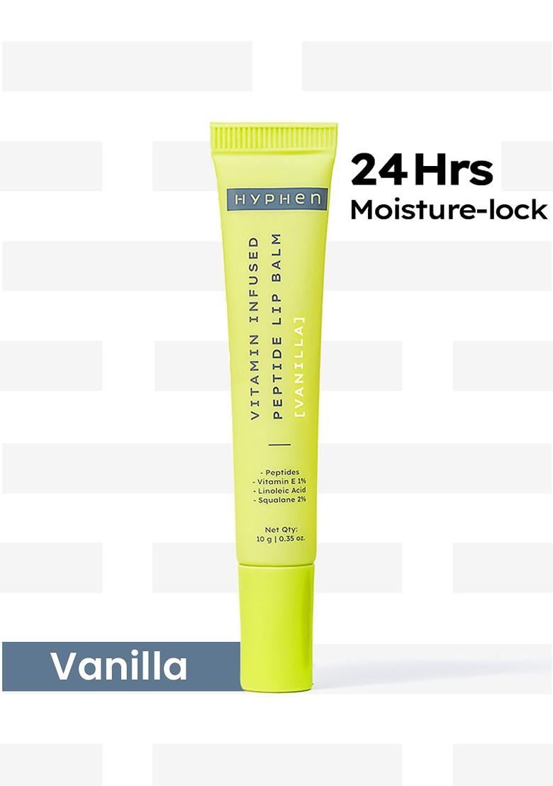 Hyphen Vitamin Infused Peptide Lip Balm For Dry Lips 10G Vanilla