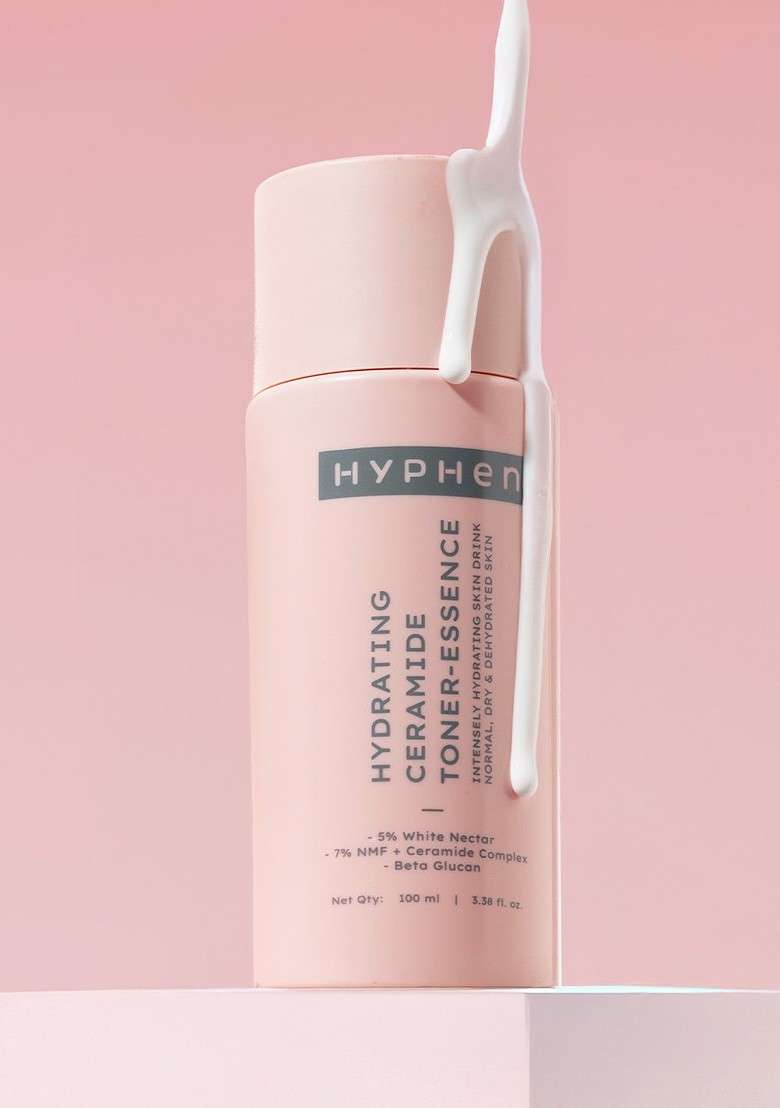 Hyphen Hydrating Ceramide Toner Essence With 5 White Nectar 100 Ml - Indya