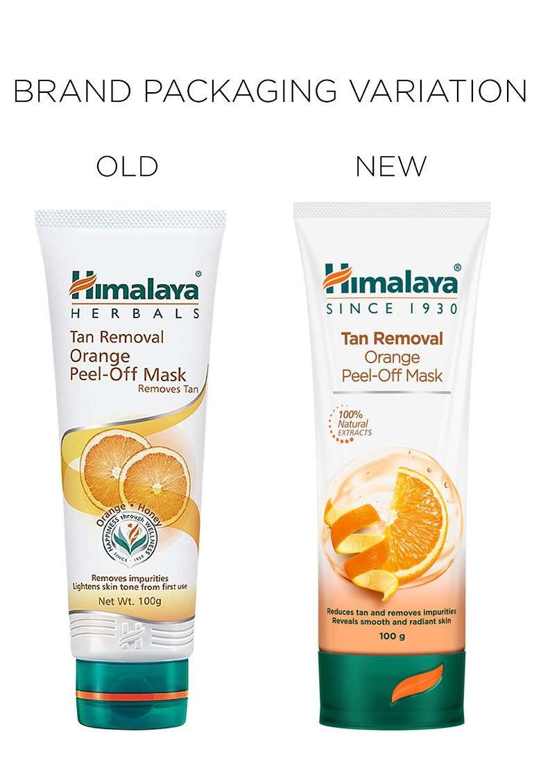 Himalaya Tan Removal Orange Peel Off Mask 100 G - Indya