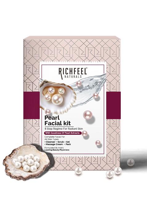 Richfeel Unisex Pearl Facial Kit 5X50