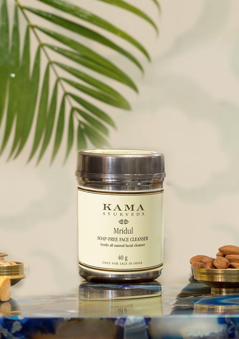 Kama Ayurveda Unisex Mridul Soap Free Face Cleanser 40 G