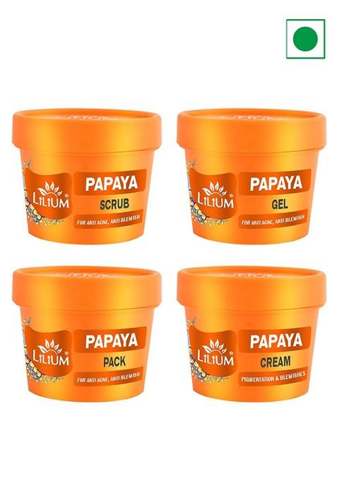 Lilium Papaya Facial Kit 500 Gm