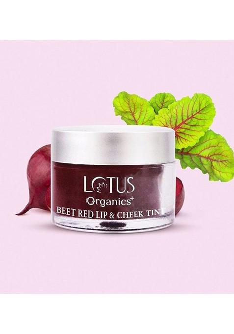 Lotus Organics Beet Red Lip Cheek Tint 10G
