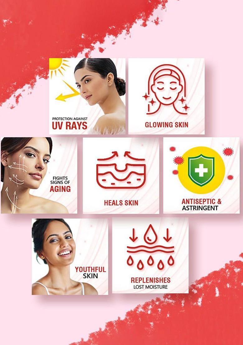 Sunny Herbals Moisturizing Lotion With Aloevera Rose 100 Ml