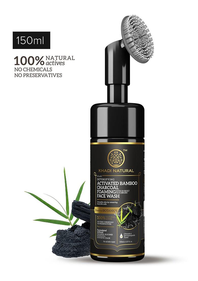 Khadi Natural Powered Botanics Charcoal Face Wash 150Ml